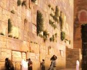 The Wailing Wall Jerusalem - 让·莱昂·杰罗姆